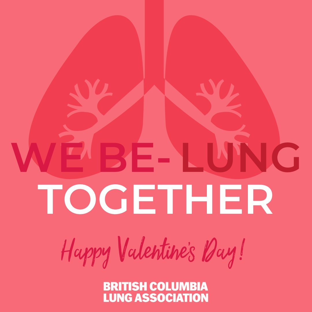 BCLungEvents's tweet photo. Happy #ValentinesDay from the BC Lung Association! ❤️ https://t.co/xh7poisz0x