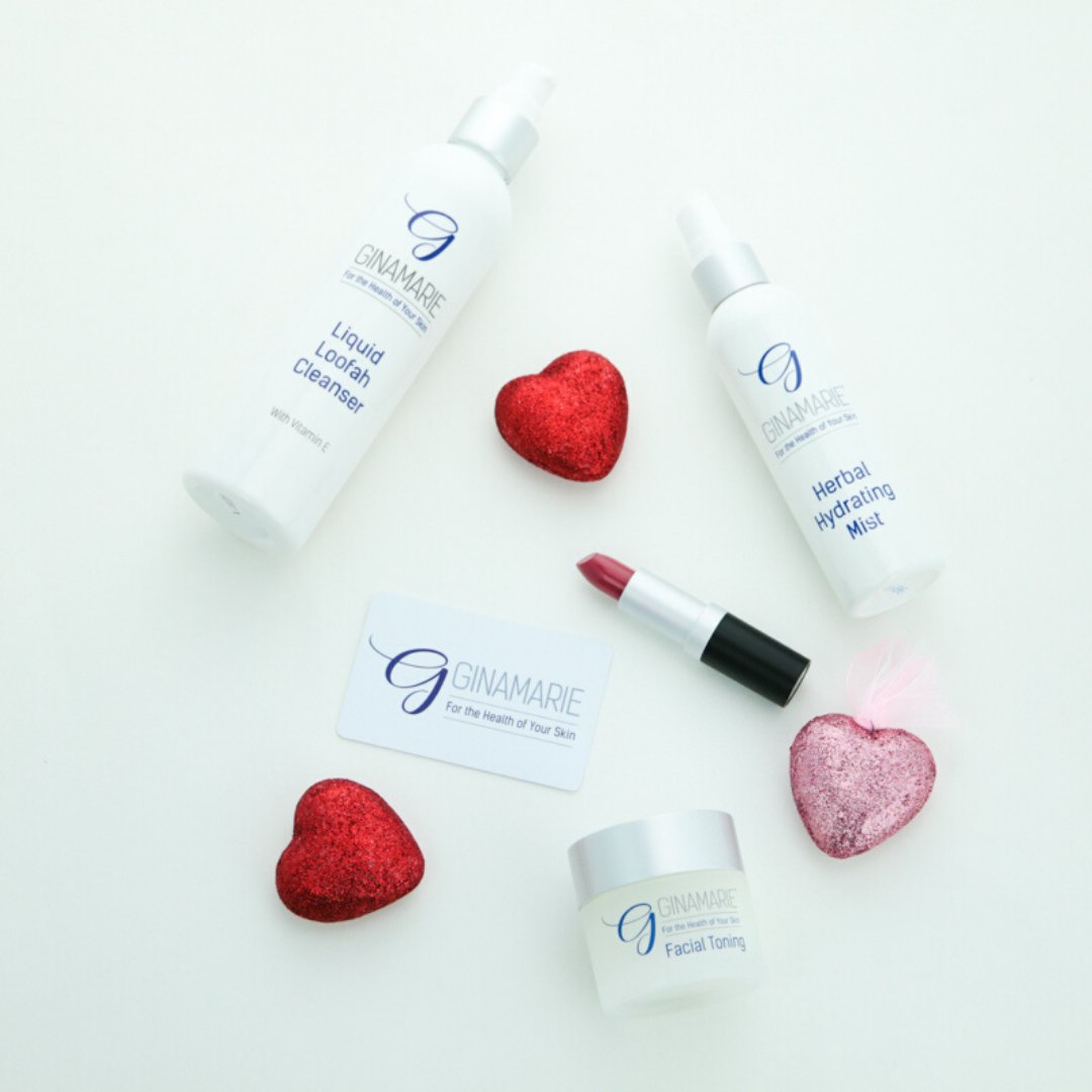 ginamarieskin's tweet photo. Wishing you a beautiful Valentine's Day from all of us at GINAMARIE! Our Skin Center is open today from 9 to 5 for all of your last minute makeup and gifting needs! 💋💄🌹
.
.
.
#ginamarieproducts #cleancosmetics #cleanbeauty #naturallybeautiful #valentinegift #lipsticklover https://t.co/hDkJEh4UwR
