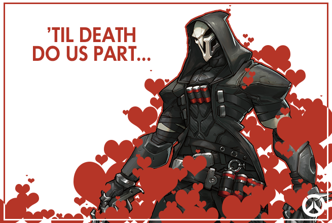 PlayOverwatch's tweet photo. Happy Valentine’s Day from the Overwatch team! 💕

Pick a card and send it to the person you'd like to group up with. https://t.co/wkUZL20k22