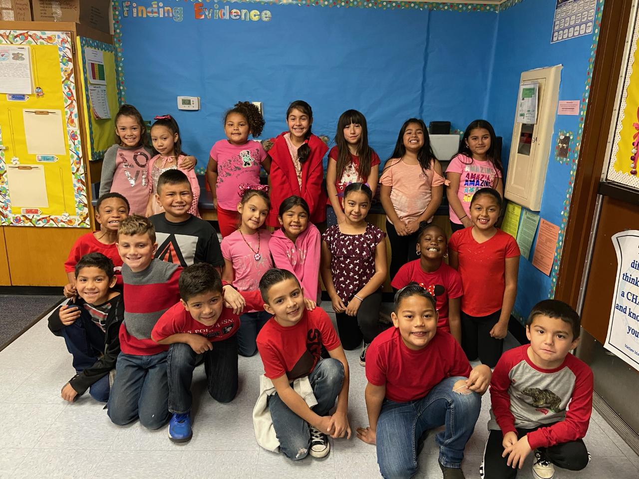 Elderberry Elementar on Twitter "Red & Pink Spirit Day at Elderberry