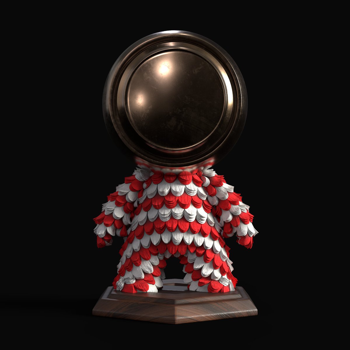 ymmanuel_who's tweet image. .@Substance3D and here is the piñata material on #SubstancePainter  I think #MeetMat2 #piñata disguised as a chicken just found me 🤣🤣🤣 rendered on @NVIDIACreators #iray