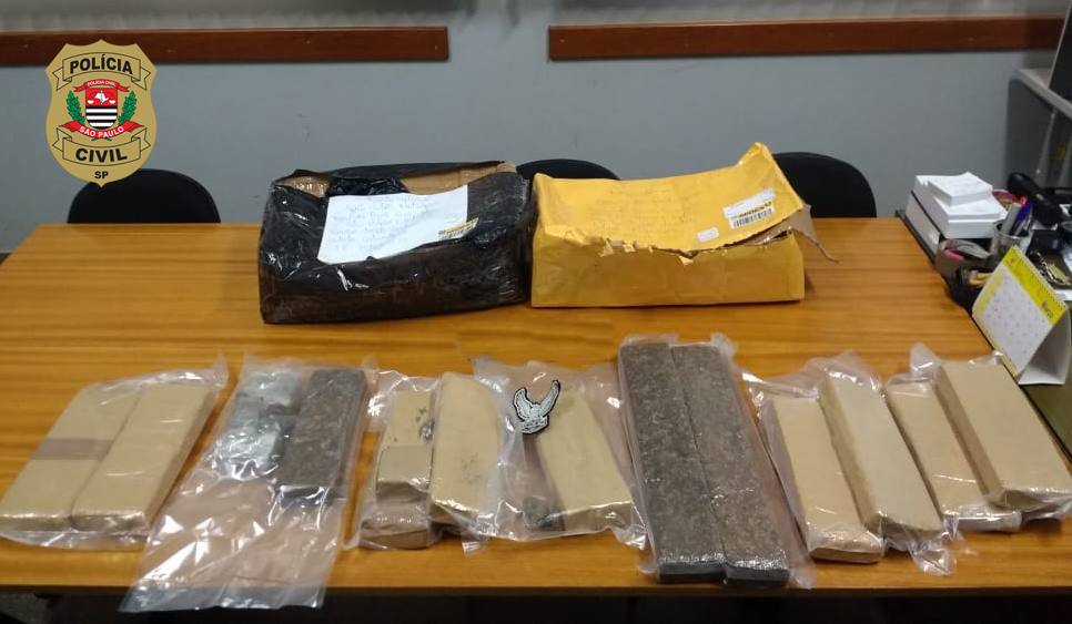 Policia_Civil's tweet photo. Polícia Civil intercepta 'encomenda' de drogas enviada pelos Correios
https://t.co/ygWHJZ5Yml
#PCSP #PoliciaCivilSP #Deinter5 https://t.co/PdnjGVBzFM