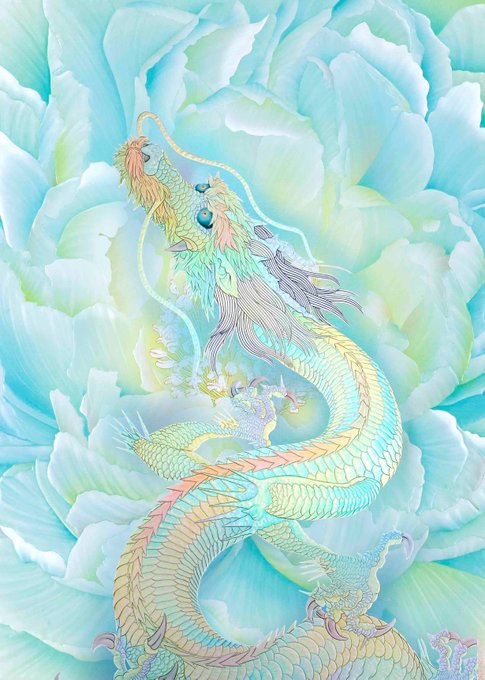 昇り龍のtwitterイラスト検索結果