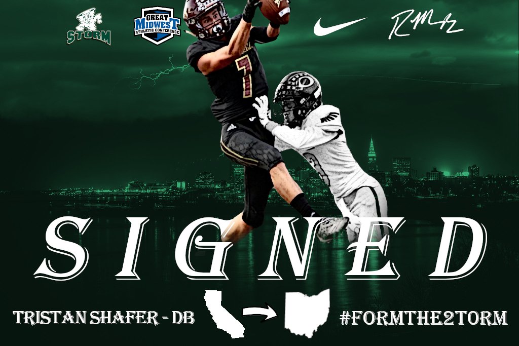 Welcome to the Storm!🌪️⚡️
Name: Tristan Shafer
Pos: DB/WR
Point Loma HS, San Diego
State: CA
<a href="/tristanshafer24/">Sev7n</a>
#FORMTHE2T0RM #NSD2020 #RageOn
<a href="/lakeeriecollege/">Lake Erie College</a>
<a href="/LakeErieStorm/">Lake Erie Storm Athletics</a>
<a href="/GreatMidwestAC/">Great Midwest</a>