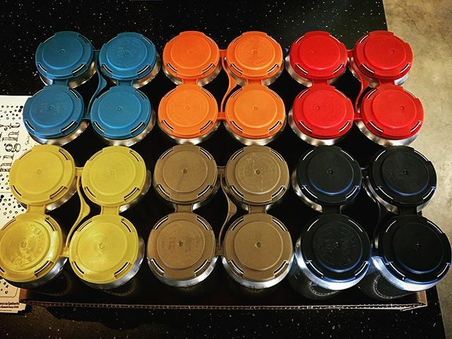 It’s a potpourri of colour!  Thanks to our friends @craftbeernation_rd we’re reusing these 4-pack carriers (and about a thousand more like them), REDUCE-REUSE-RECYCLE, something we should have started doing long ago!  If you have a pile of these next to … ift.tt/37rhc8u