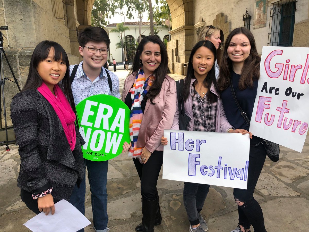 FUNDforSB's tweet photo. Here's some Friday inspiration with another #YouthMakingChange #GranteeSpotlight: congrats and thank you for your work, Her Festival!

Save the date: Sunday, March 8th!
https://t.co/9jU3MWj0Xc https://t.co/idJo38W1Bu