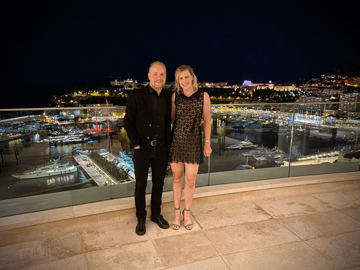 valtteri bottas and tiffany cromwell