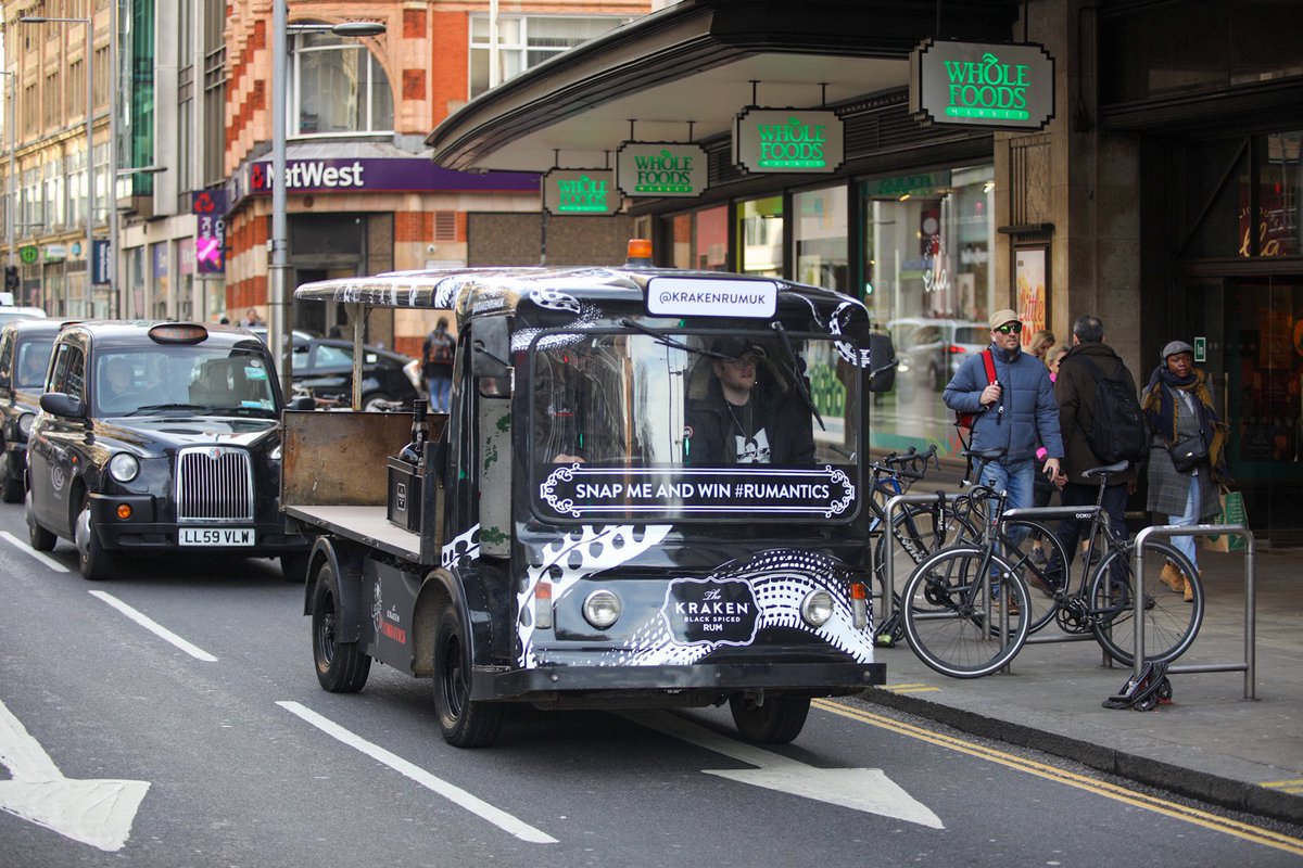 blancmangetout's tweet photo. Today was the day that the @KrakenRumUK #Rumantics descended on London and Glasgow https://t.co/Wico4D2LZA