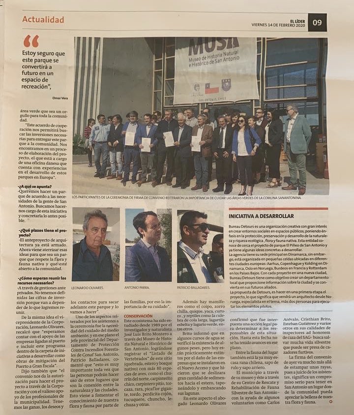 codesa_cl's tweet image. Gracias @lidersanantonio por difundir esta noticia.