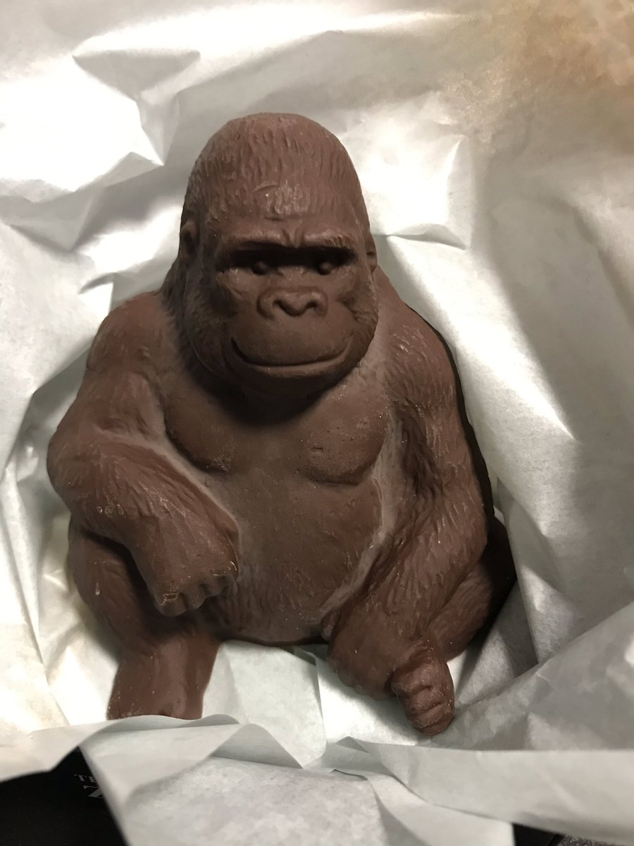 バレンタインにもらったゴリラチョコに上昇負荷 温度 をかけてみた なぜか海外勢が激しく反応 Togetter バレンタインにもらったゴリラチョコに上昇負荷 温度 をかけてみた なぜか海外勢が激しく反応 Togetter
