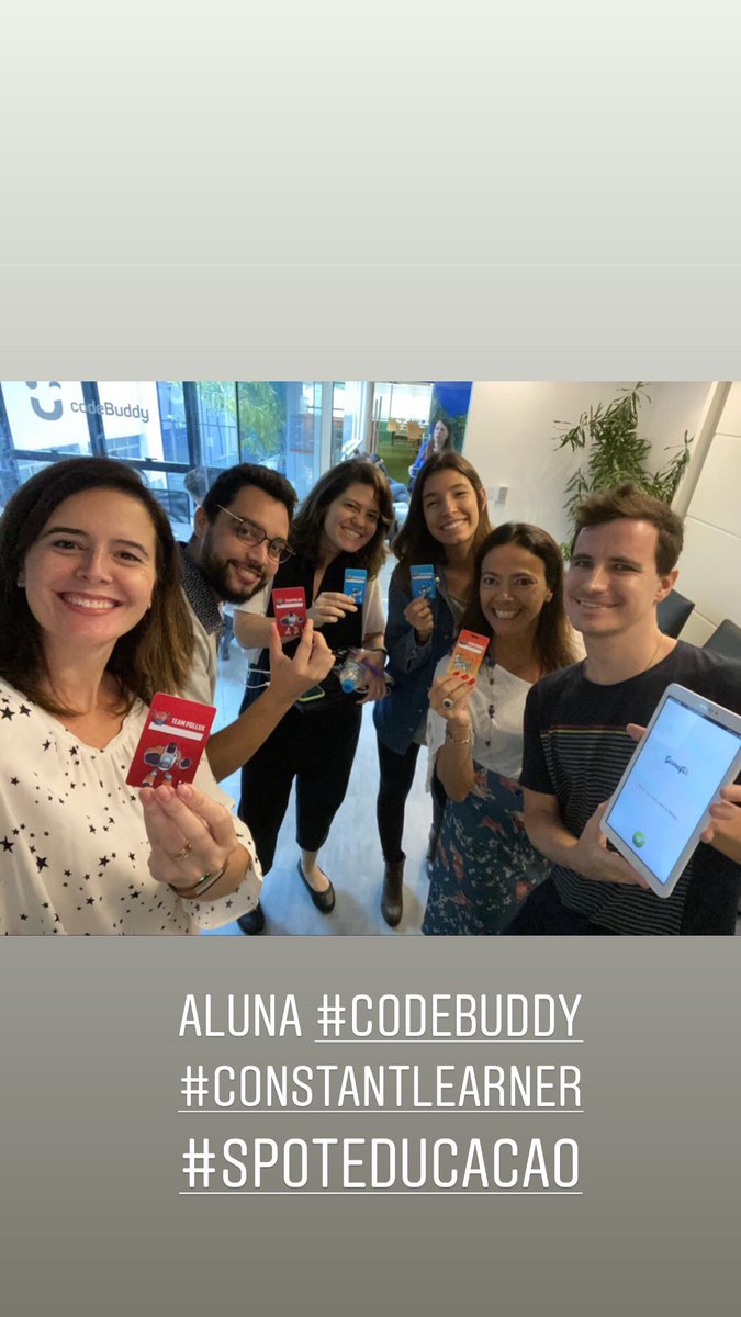 FlaviaVillela2's tweet image. Learning coding the pleasure of being a constant learner #codebuddy #spoteducaçao #googleEI #BRZ19