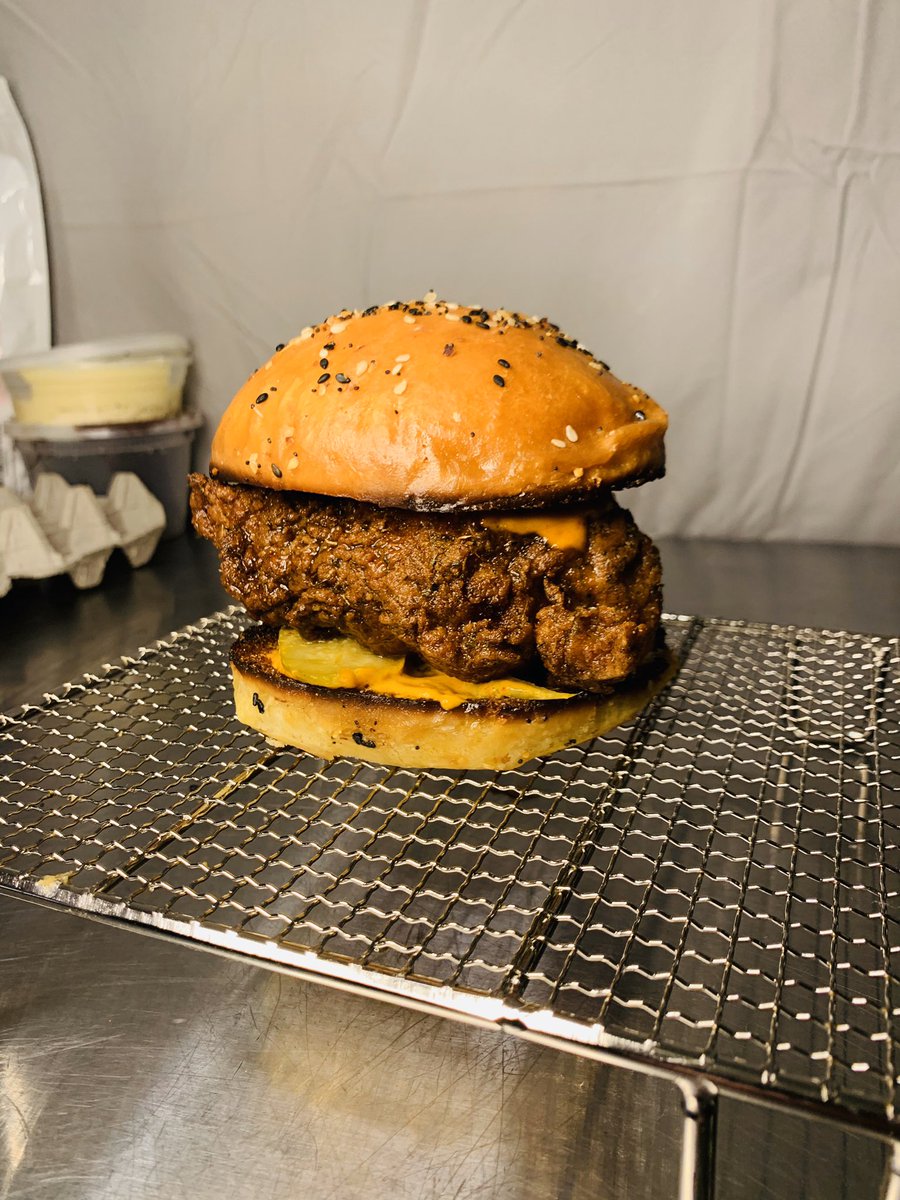 Chicken sandwich on a homemade bun coming soon!