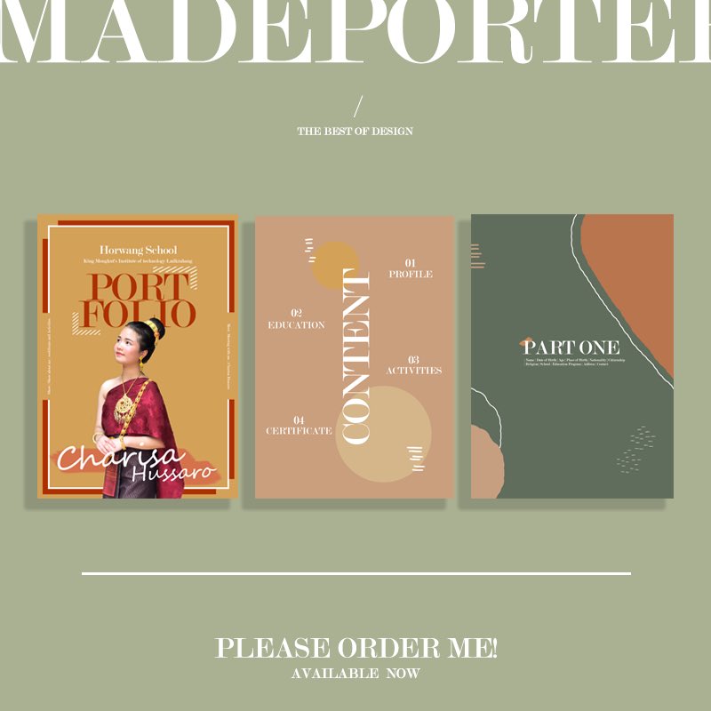 madeporter's tweet photo. คิวว่างแล้วนะคะ น้องๆคนไหนสนใจทำพอร์ทโฟลีโอ ทักมาสอบถามรายละเอียดกันได้เลย อยากได้แบบไหนโทนไหน สามารถรีเควสมาได้เลยทำใหม่ทุกเล่ม
CONTACT LINE : 👉🏻https://t.co/l4VqQDYwWM…
#รับทำพอร์ต #รับทำพอร์ตราคาถูก #รับทำปก #รับทำพอร์ตโฟลิโอ #รับทำportfolio  #รับทำpowerpoint #dek63 #tcas63 https://t.co/PTACztqhQA