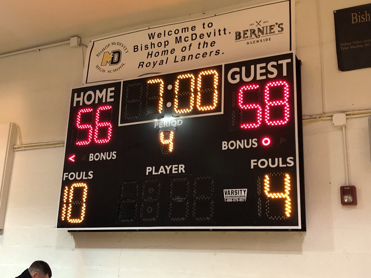 Rick O'Brien (@_theozone) on Twitter photo Final: Ryan 58, McDevitt 56. The visiting Raiders upset the Lancers and gain a spot in the PCL semifinals. <a href="/joemasonwrites/">Joe Mason</a> <a href="/JacobSchwartz23/">Jacob Schwartz</a> <a href="/boblongsports/">Bob Long</a> <a href="/richflanagan33/">Rich Flanagan</a> 🏀🏀🏀 Final: Ryan 58, McDevitt 56. The visiting Raiders upset the Lancers and gain a spot in the PCL semifinals. <a href="/joemasonwrites/">Joe Mason</a> <a href="/JacobSchwartz23/">Jacob Schwartz</a> <a href="/boblongsports/">Bob Long</a> <a href="/richflanagan33/">Rich Flanagan</a> 🏀🏀🏀