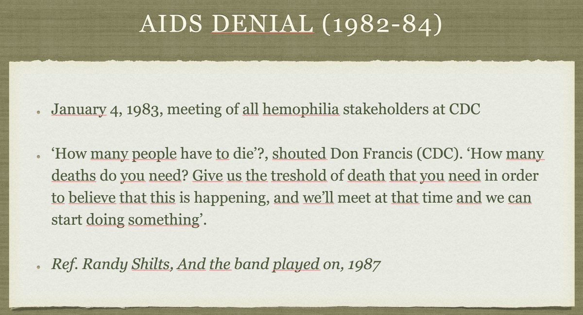 ProfMakris's tweet photo. In his brilliant talk at #EAHAD2020 Cees Smit, a patient from the Netherlands reminded the audience of the problems of the past and why we must never forget adverse events in #hemophilia. #Haemophilia https://t.co/Sz3qBj11tY