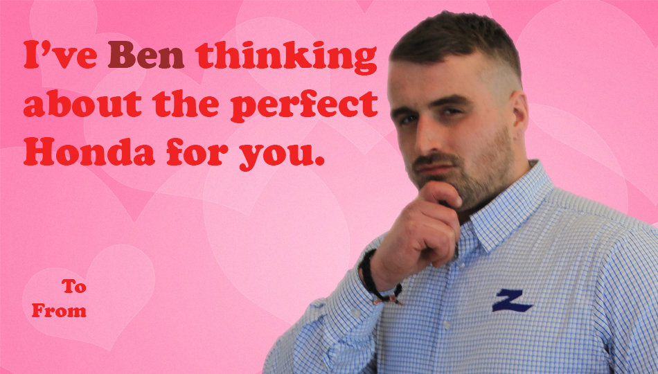 Did you forget to pick up a Valentine? Don't worry, Ben Gibbs has got you covered!