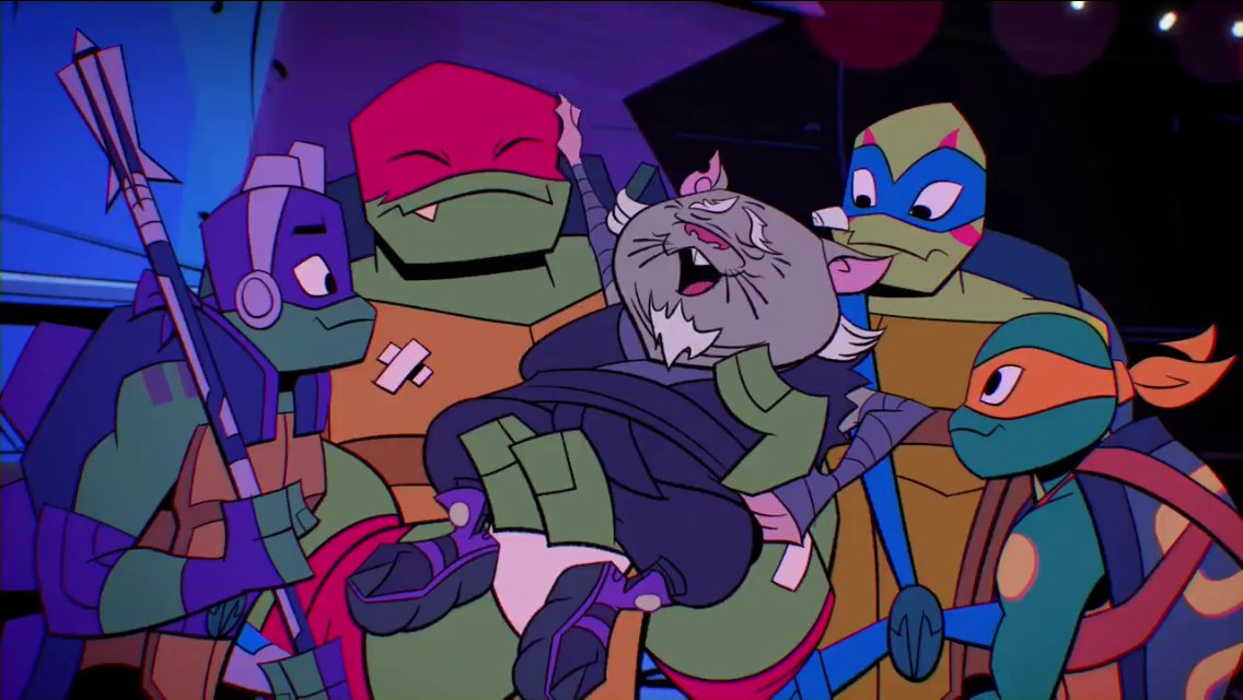 Theres far more that I want to say but I lack the words and the tweetspace to be able to fully express  #WhyILoveRiseoftheTMNT, but I just want to thank  @Ward_Ant  @wolfboy74 and the crews at  @flyingbark  @NickAnimation for creating and bringing this amazing show to life!(9/9)
