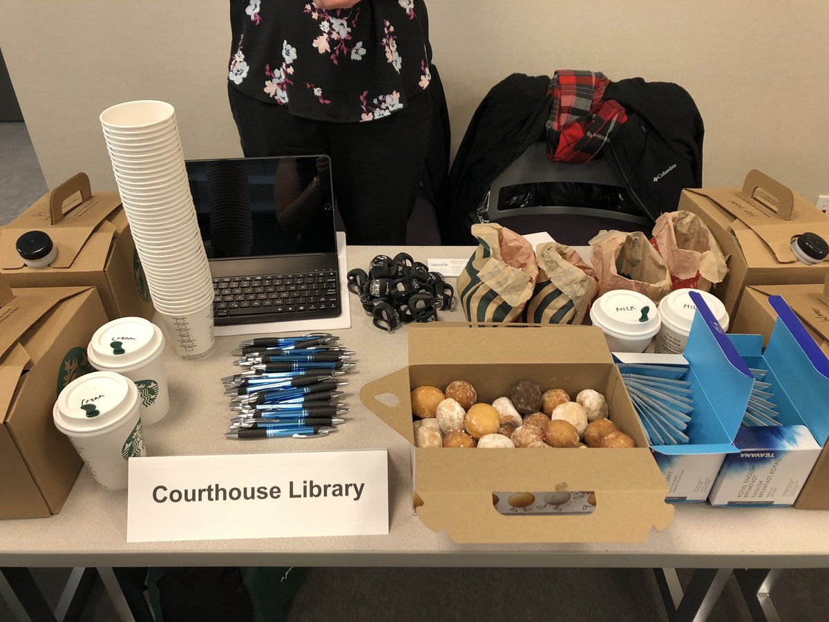 theCLBC's tweet image. Another successful day at #PLTC meeting some of the latest bright minds to join the BC legal community, ready with caffeine + sweet treats! We can’t wait to support you for life after law school 🥳 #BCLegal #BCLaw #BCLawyers #LawTwitter