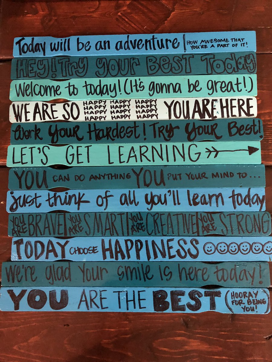 Educator <a href="/AllyMTay/">Allison Taylor</a>'s school community rebranded "tardy sticks" as "welcome passes" to offer Ss a positive start to the day!
x.com/AllyMTay/statu…