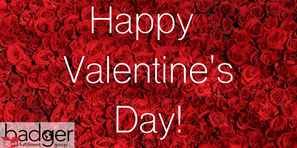 Happy Valentine's Day!!❤️💋

-Badger Fulfillment Group Inc.
