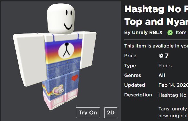 How to Get Hashtag No Filter in Roblox