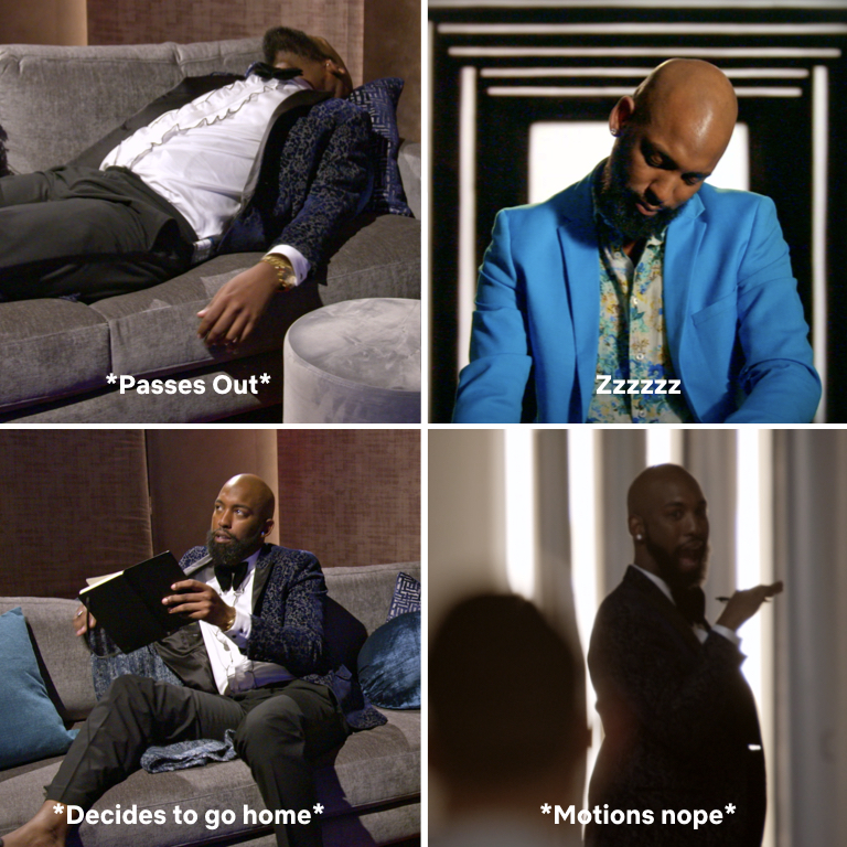 Love is Blind on Twitter: "Carlton is us on the last four dates we went