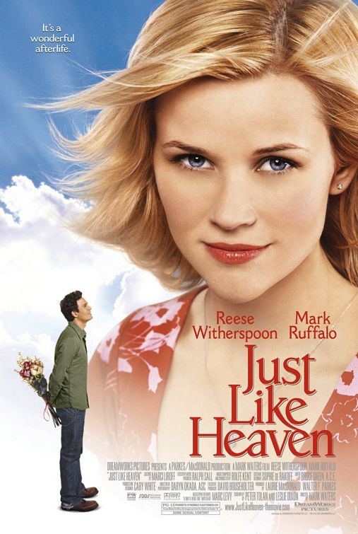  #JustLikeHeaven (2005) This is literally one of my fav rom coms ever and it is just so adorable and cute and enjoyable and really heartwarming and Mark and Resse have a great chemistry and they elevates the movie and honestly anytime i am down i just watch it and it lift me up.