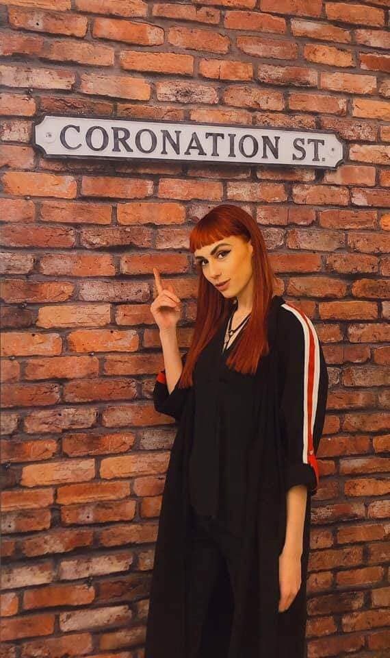 GeorgieRiot's tweet image. Being on Corronation Street was a laugh