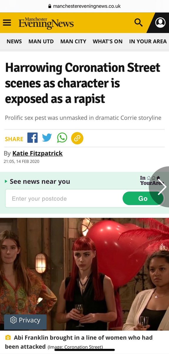 GeorgieRiot's tweet image. Being on Corronation Street was a laugh