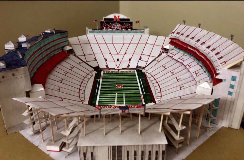 Paper Stadium #5 Memorial Stadium.