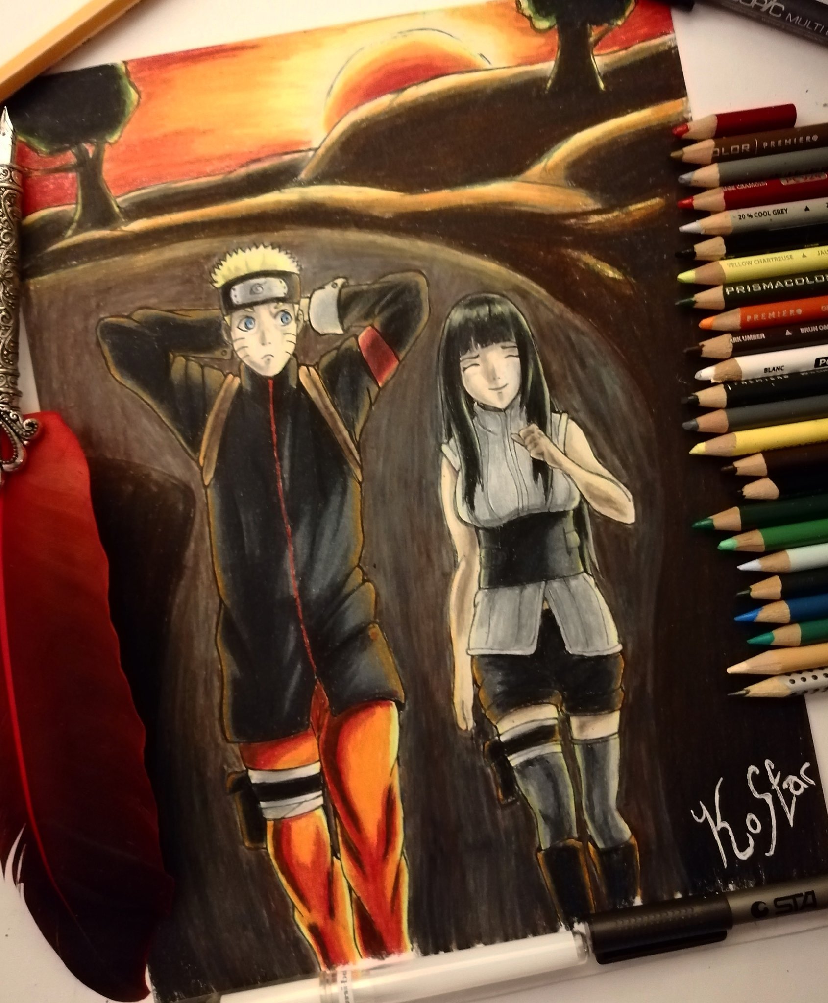 Naruto and Hinata Karce (カルセ) - Illustrations ART street