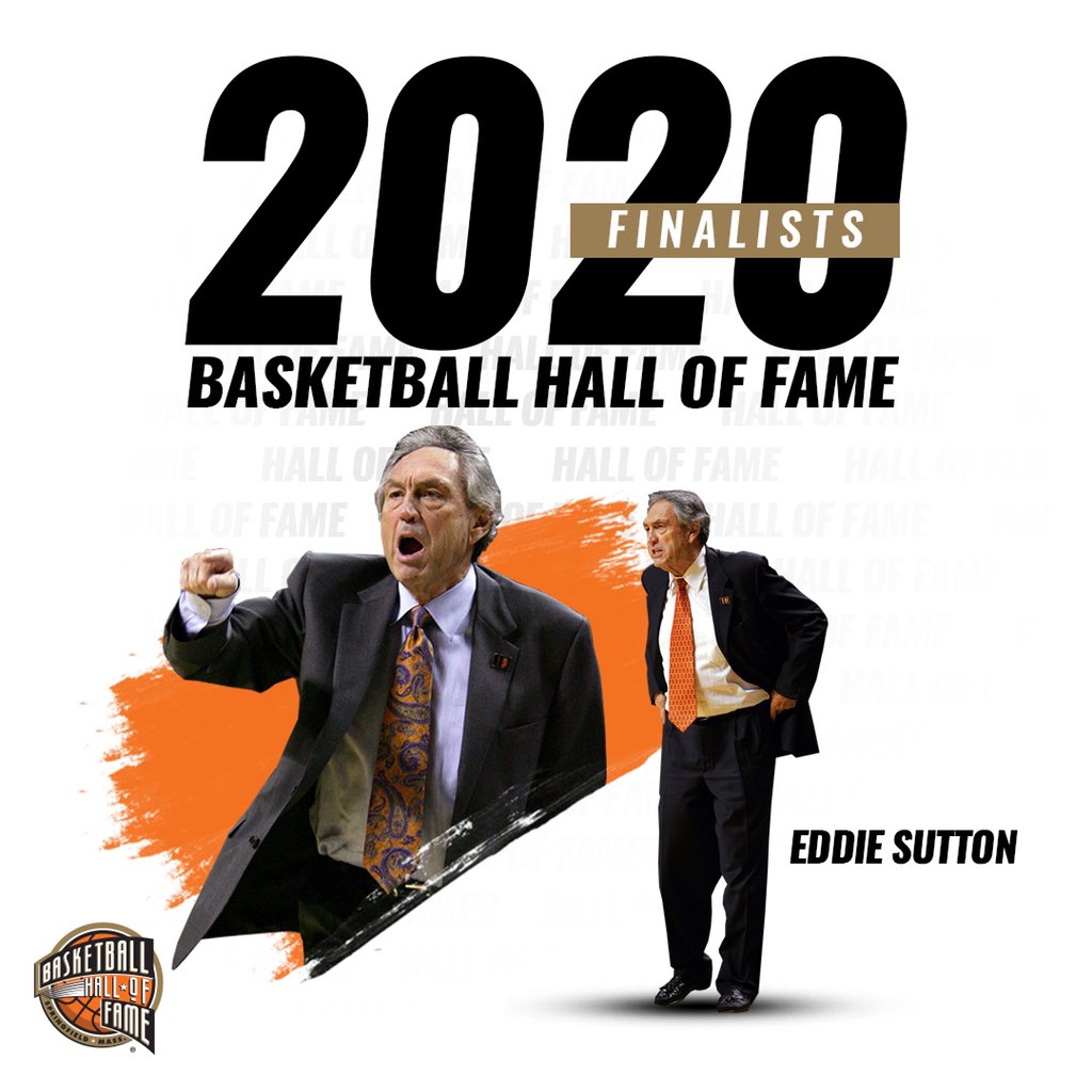 Congratulations to 4x National COY, 8x Conference Coach of the Year and #20HoopClass finalist Eddie Sutton.