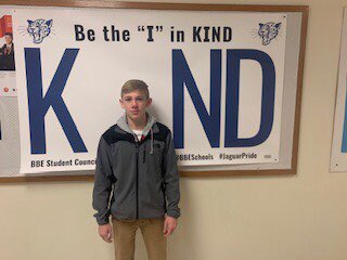 BBEschools's tweet photo. https://t.co/eKDpdkAett

#BBeKind winners this week! Taylor, Judy, Walker and Carin - thanks for putting the “i” in kind!

#BoldBoundlessEngaged #BBEProud #JaguarNation https://t.co/M4HFn73lsw