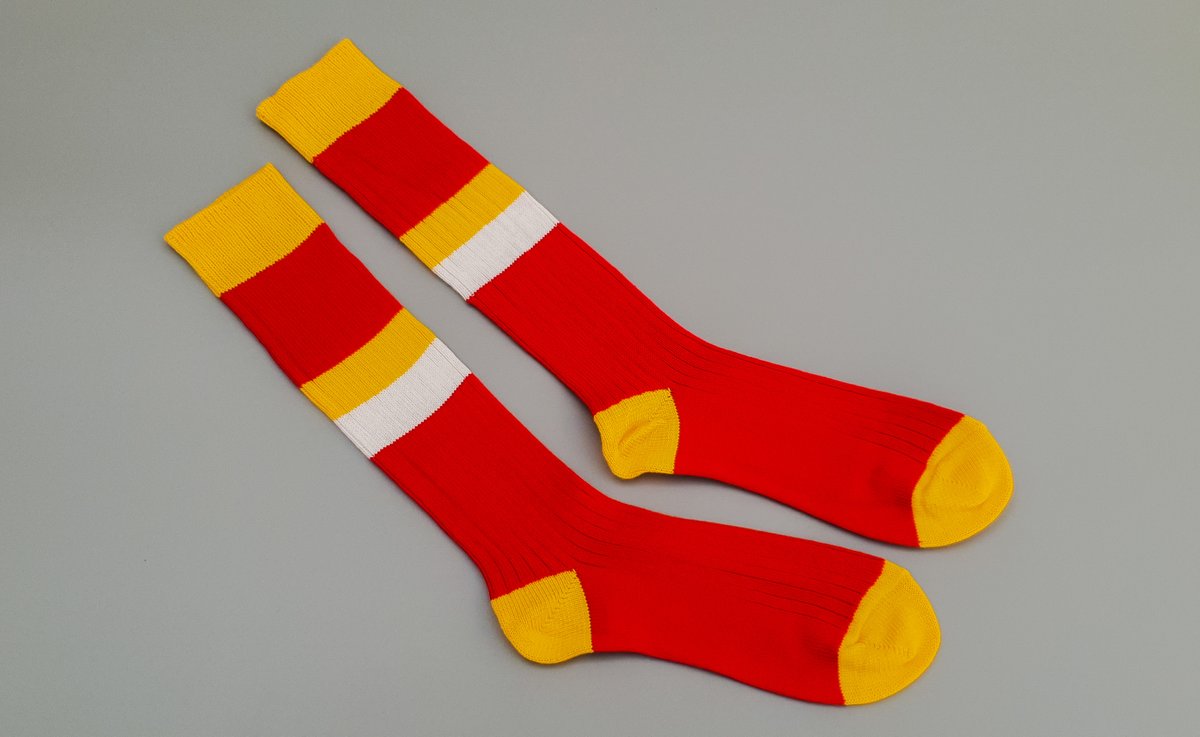 orange liverpool socks
