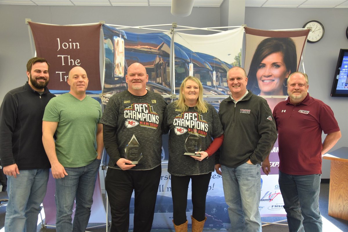 TribeTrans's tweet image. We would like to take the time out to congratulate Shawn Scott and Melody Schluter for winning our 2019 Team Driver of the Year award. The work ethic of this team has truly set them apart. They continue to push the limits every week while keeping such positive attitudes.