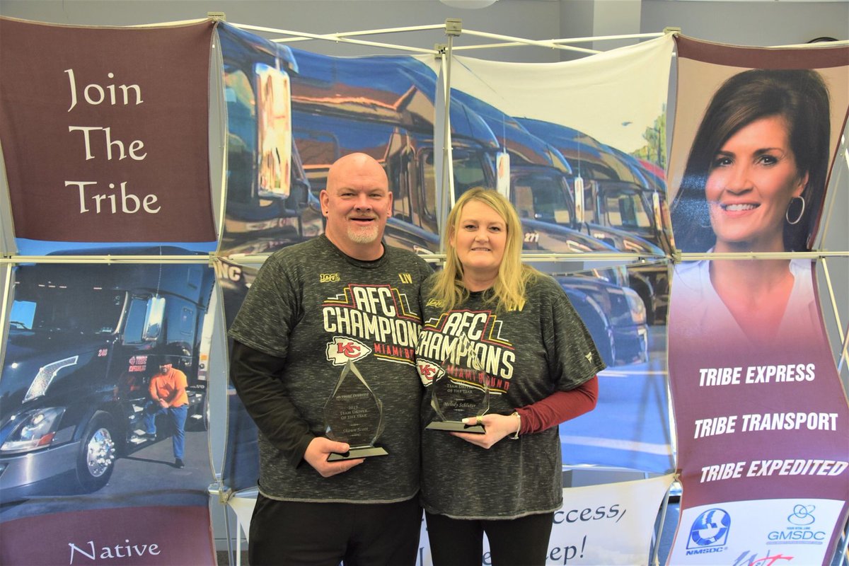 TribeTrans's tweet image. We would like to take the time out to congratulate Shawn Scott and Melody Schluter for winning our 2019 Team Driver of the Year award. The work ethic of this team has truly set them apart. They continue to push the limits every week while keeping such positive attitudes.