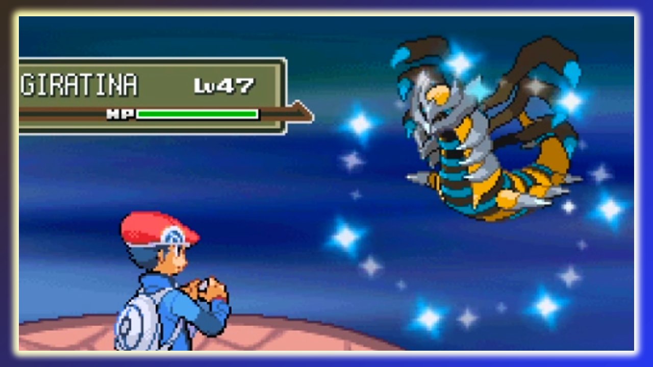 Sabian على X: Live Shiny Giratina after 14,652 resets in Platinum