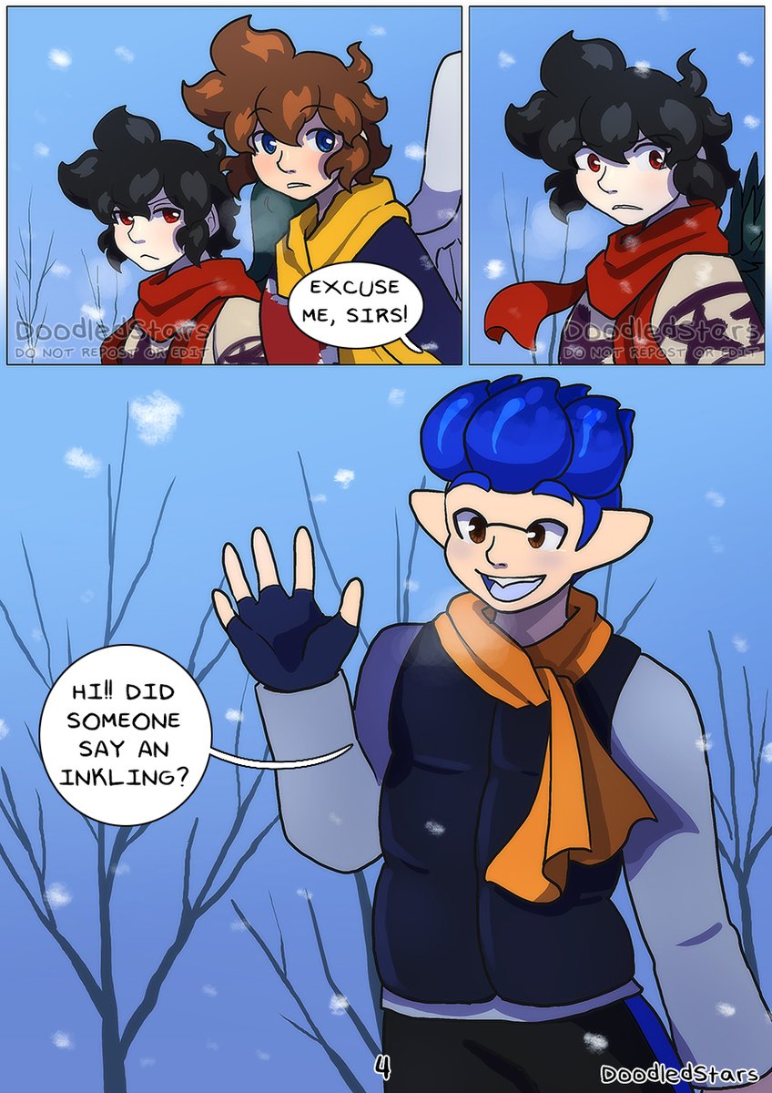 Reposting from old account!

Here's TVA:OW, my Smash comic focusing on Dark Pit and Pichu! I'll add the next pages later today! :)

Comic archive: https://t.co/wjS8MD8WYm 