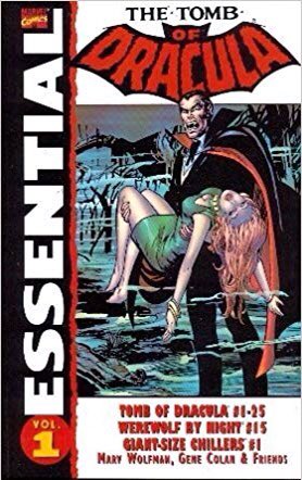 Essential Tomb of Dracula: Volume 1 by Gerry Conway, Marv Wolfman, Gene Colan, and Tom Palmer - I expected this to be a hokey horror comic, which it kind of started out as, but towards the end of this book it started to feel like it had more passion behind it. I really liked it.