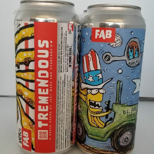 Great new beer just in today!! By FAB BEER. Called Tremendous a New England Double IPA #fabbeer #tremendous #IPA ift.tt/38xnVyM
