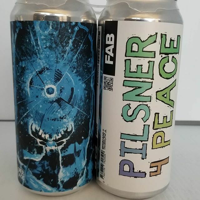 Another great new beer into by FAB Beet Pilsner 4 Peace. Limited quantities get here soon!! #pilsner #fabbeer ift.tt/2SJL2zE