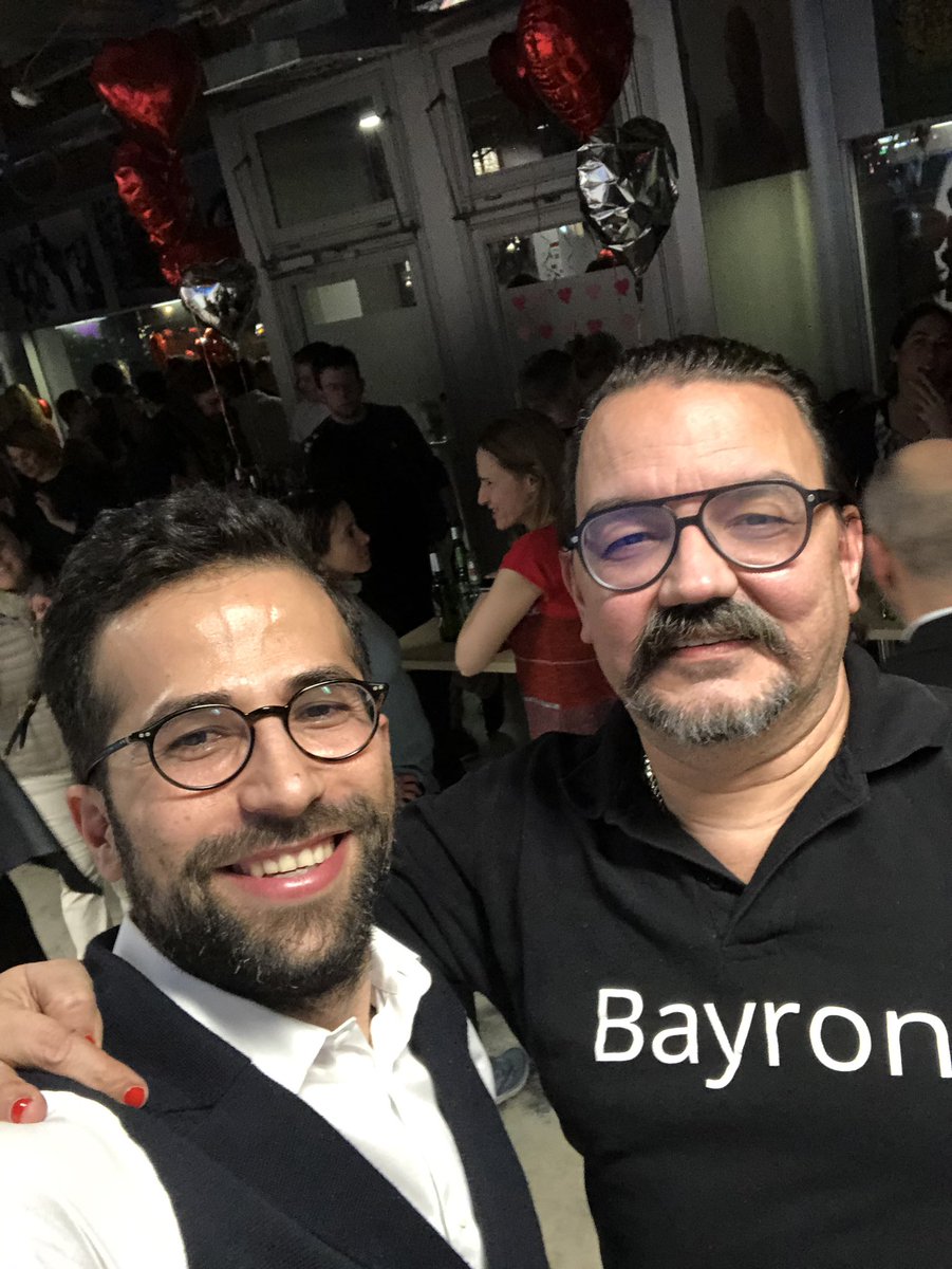 Friday evening with <a href="/yeysus/">Jesus del Valle</a> in #Berlin: Creating #impact for a better world❤️ while collaborating with Josepha Niebelschütz to become a Reverse Mentor at #Bayer👊🏼

#teambayer #reversementoring #bayer_prosi #bayerinclusion #love