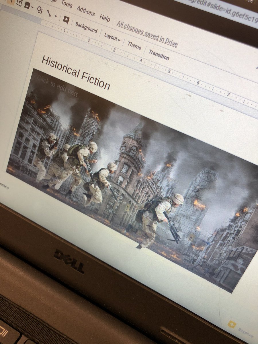 shanakillina's tweet photo. @JessicaBrockin9 brought her scholars to learn about genre and some fun tech tools today. Look at their creations they made with #pixabay #removebg and #GoogleSlides. It was fun, creative, and they were able to show their understanding! #flycloser @JMSTitans @JNPSD1 https://t.co/ZNjaYRvHzl