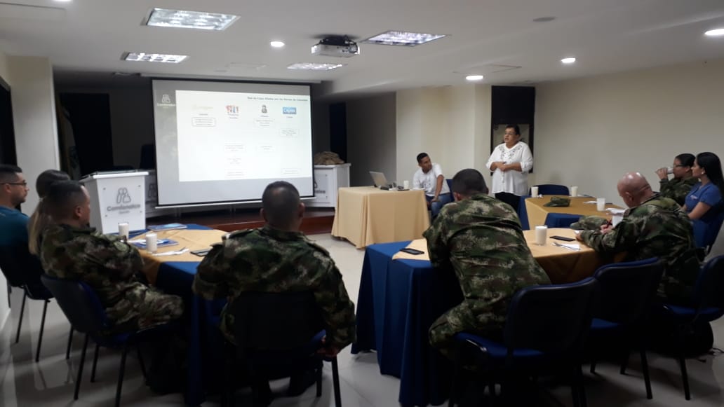 HeroesDelEje's tweet photo. En busca del bienestar de los #HéroesBicentenarios del #BatallónCisneros y sus familias trabajamos en compañía de #Comfenalco #Quindío 
@COMANDANTE_EJC 
@Ejercito_Div5 
#OctavaBrigada https://t.co/DgRvnvpifO