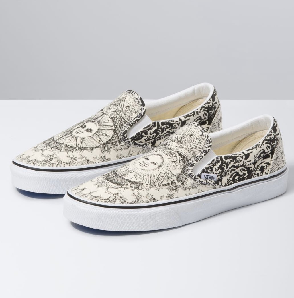 vans ouroboros slip on