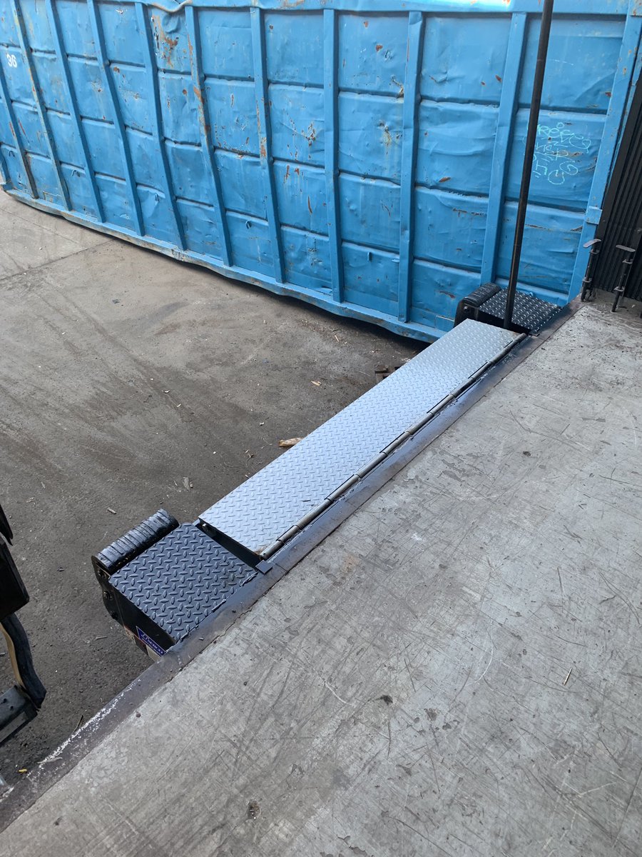 ErikTHDpro's tweet photo. As we continue to improve our building , it’s quick and tangible results that are the most rewarding. These new dock plates will allow greater results and a better working environment. https://t.co/X0P3Ta6oB3