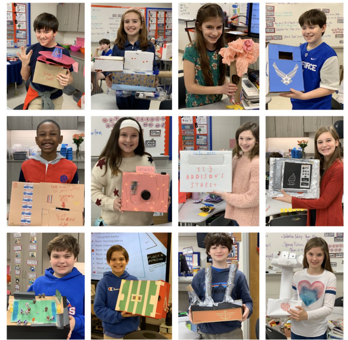 Maggie Blaising (@blazethru5th) on Twitter photo These kiddos used the STEM engineering design process to create Valentines boxes out of recyclable material! The creativity was awesome! <a href="/VHDollyRidge/">Vestavia Hills Elementary Dolly Ridge</a> These kiddos used the STEM engineering design process to create Valentines boxes out of recyclable material! The creativity was awesome! <a href="/VHDollyRidge/">Vestavia Hills Elementary Dolly Ridge</a>