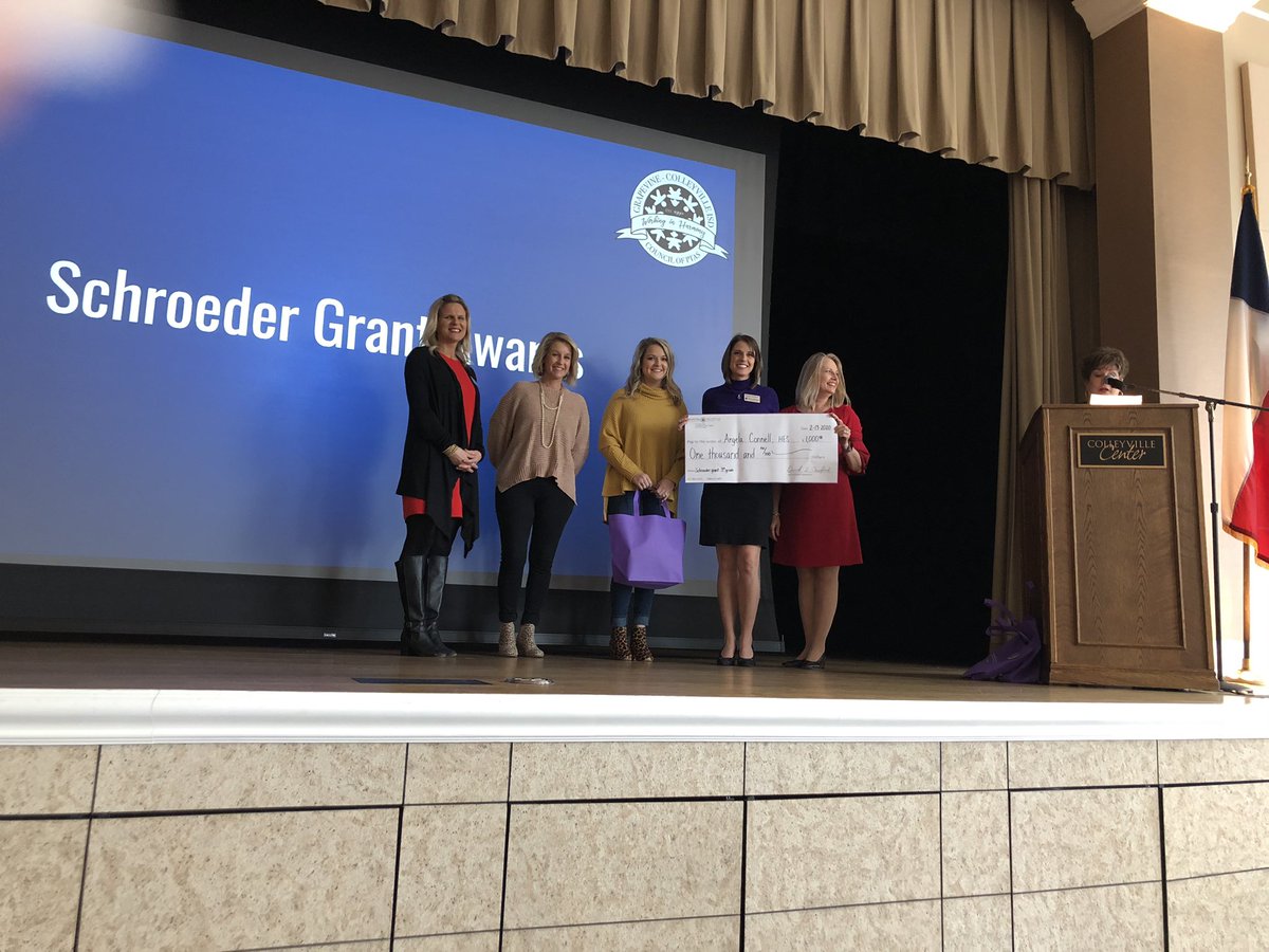 Congrats to GT Specialist Angie Connell <a href="/connellgt/">Connell</a> for being awarded a $1K classroom grant from <a href="/schroederortho/">Schroeder Orthodontics</a> &amp; @GCISDEdFound! <a href="/HESRegalEagle/">Heritage Elementary</a> <a href="/HESjillhemme/">jill</a> @martinju4