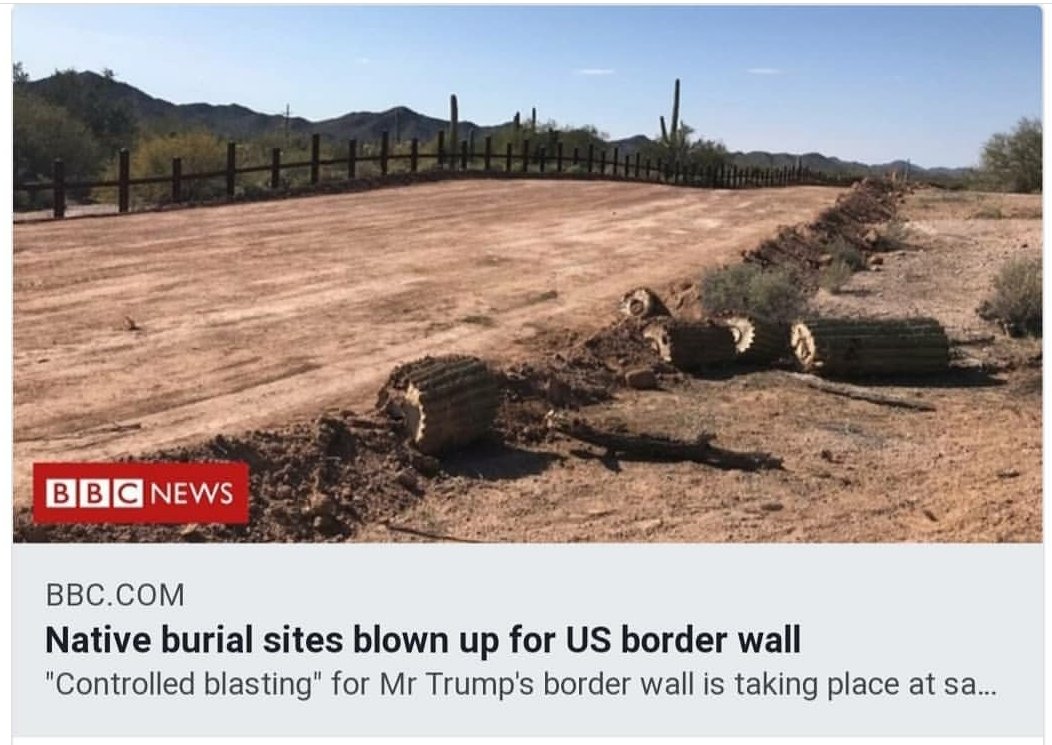 DBlack_Mountain's tweet image. This WAS A Native American Buriel Site.

Who Cares?

This Native Does.

Lack Of Respect For The Dead Is Unconscionable.