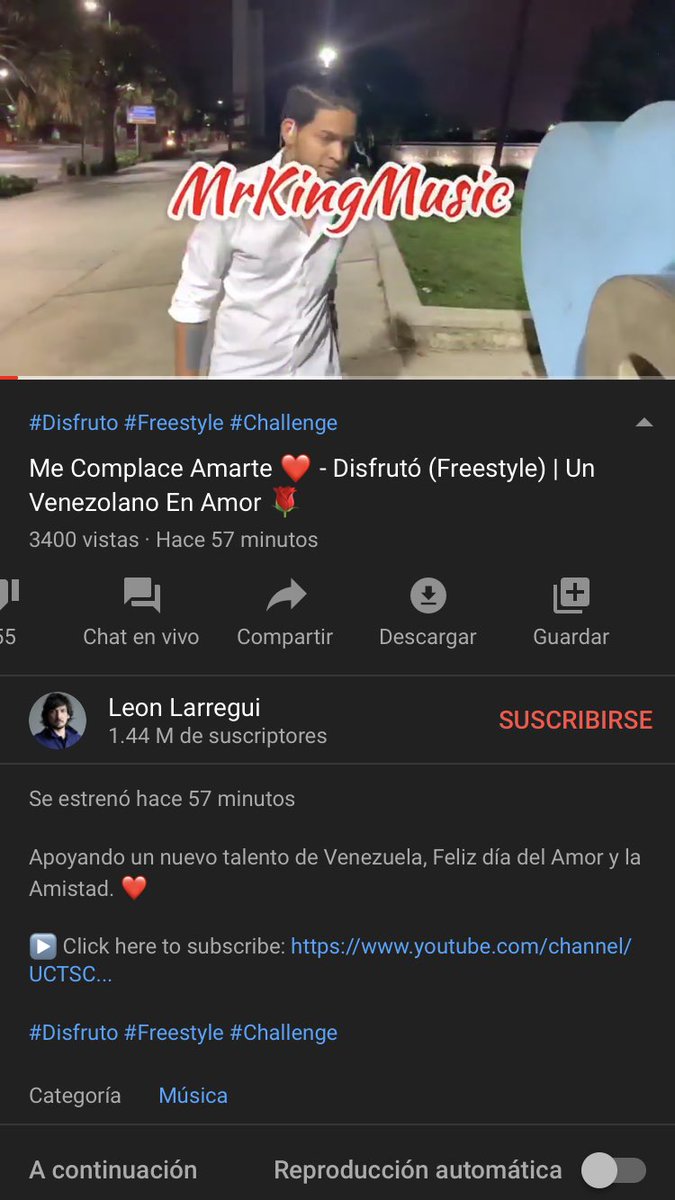 jason11199's tweet photo. @LeonBenLarregui ¿que onda con tu YouTube? Andan subiendo “freestyle” venezolano y unos v ideo-lyrics con los comentarios desactivados https://t.co/t5TE720tsh